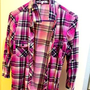 Plaid button up